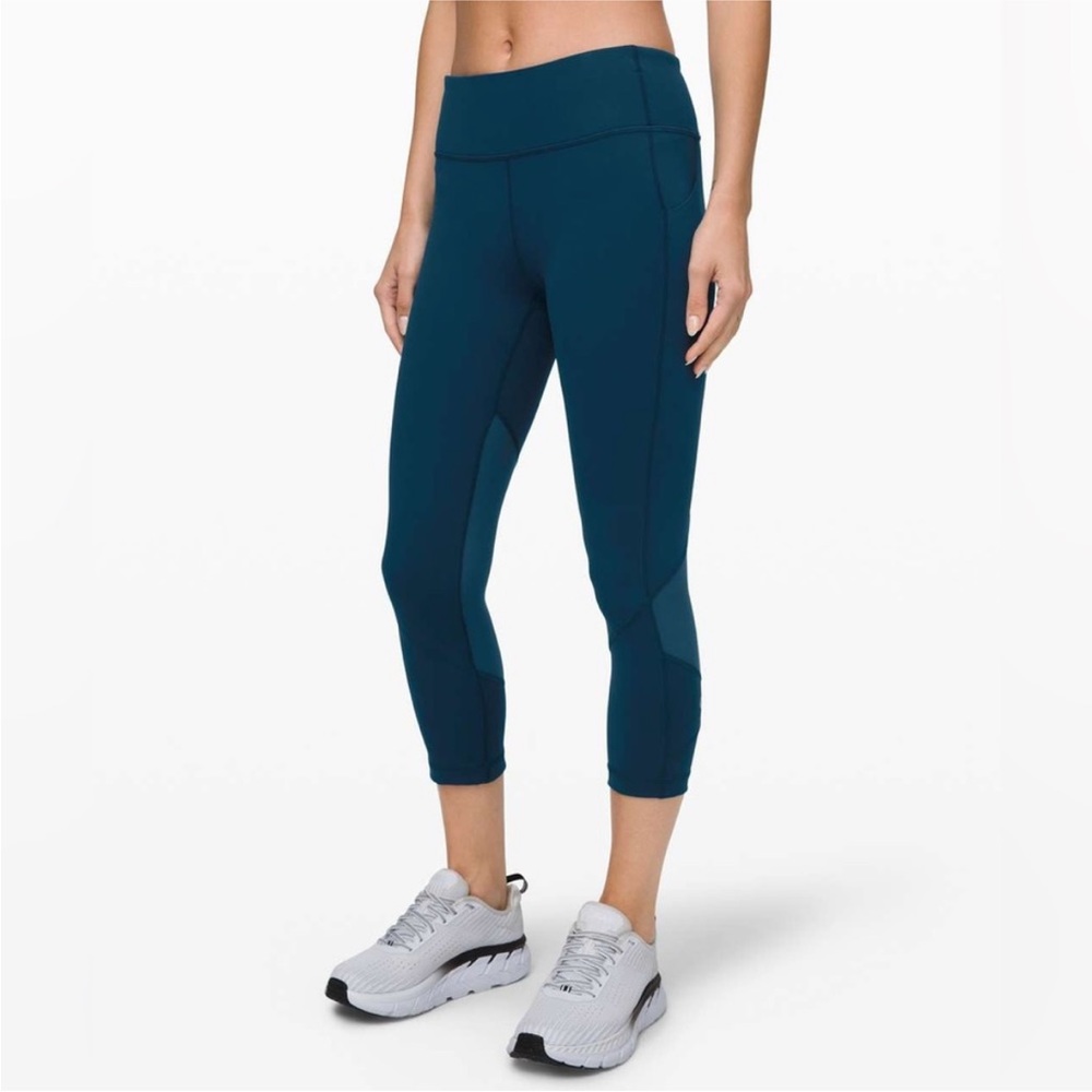EUC Lululemon pace rival leggings